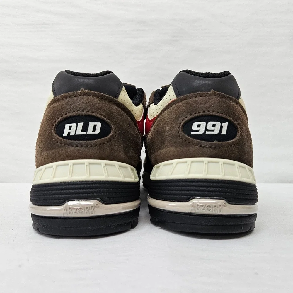 ALD X‎ New Balance 991 v1 Sneakers Made in UK W991AL1 Brown Beige Women Size 7.5